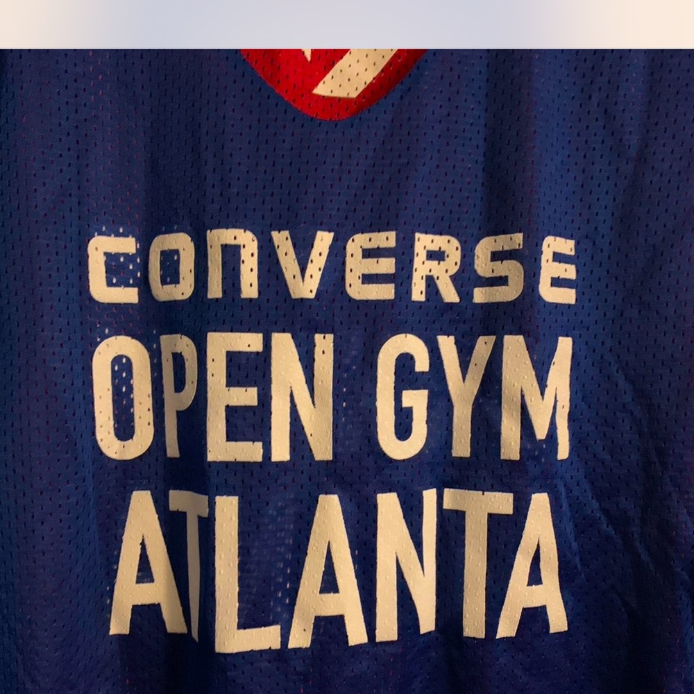 Converse Blue Open Gym Atlanta Jersey - Picture 2 of 6